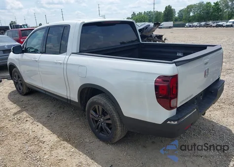 2019 Honda Ridgeline Sport from USA, damaged, VIN 5FPYK3F19KB042712